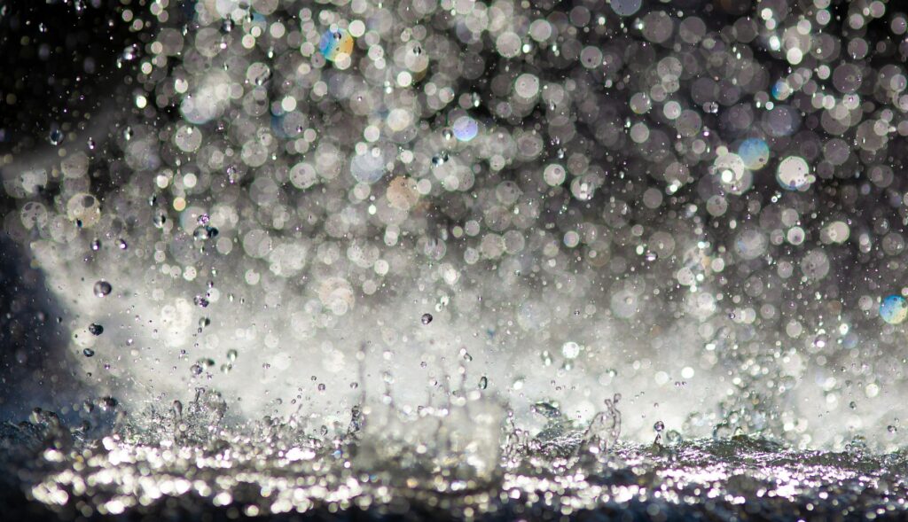glass rain