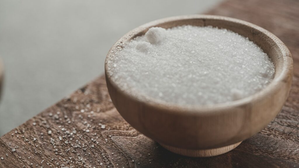salt in a bowl