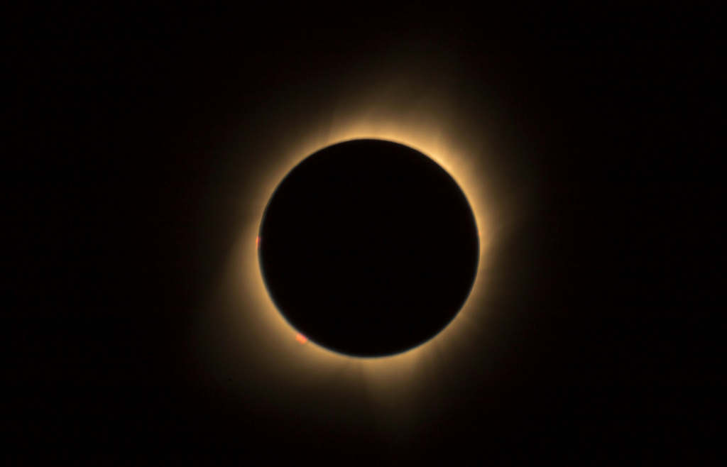Eclipse digital wallpaper