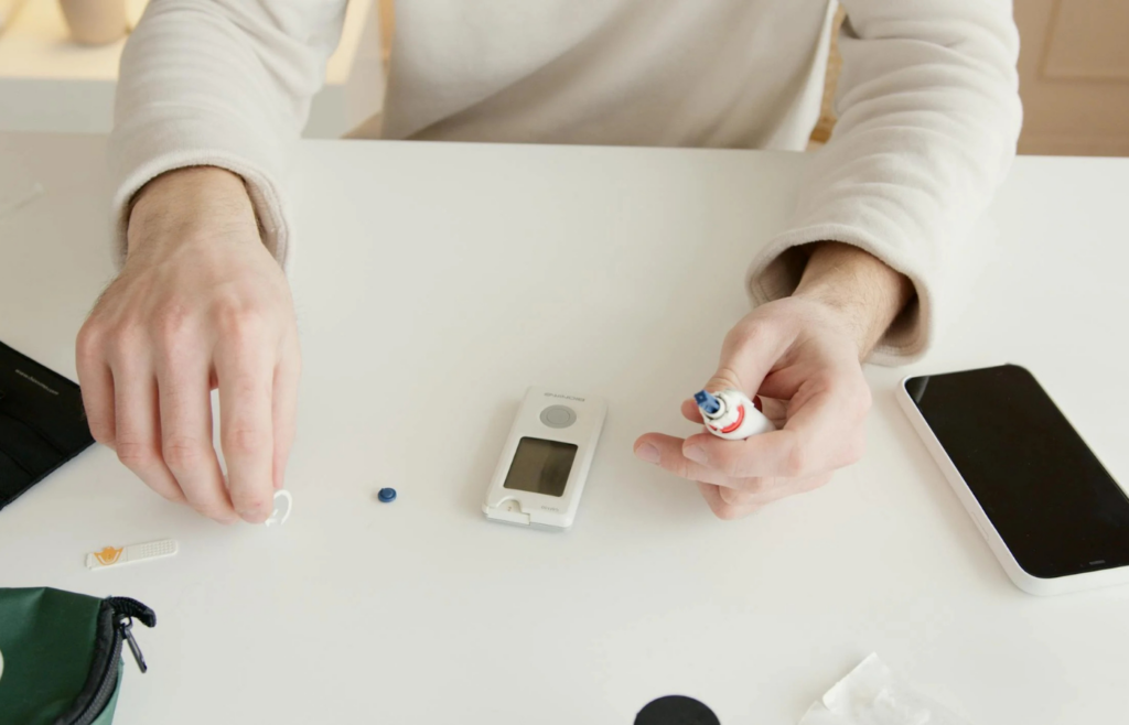 Powered-off medical devices in a home setting