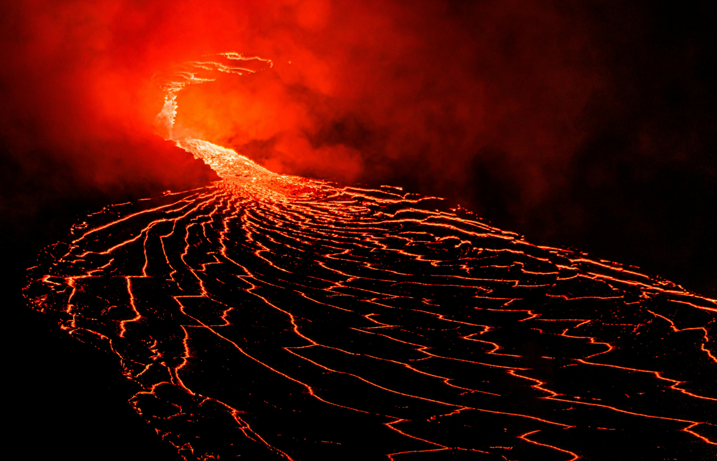 Lava from Volcano