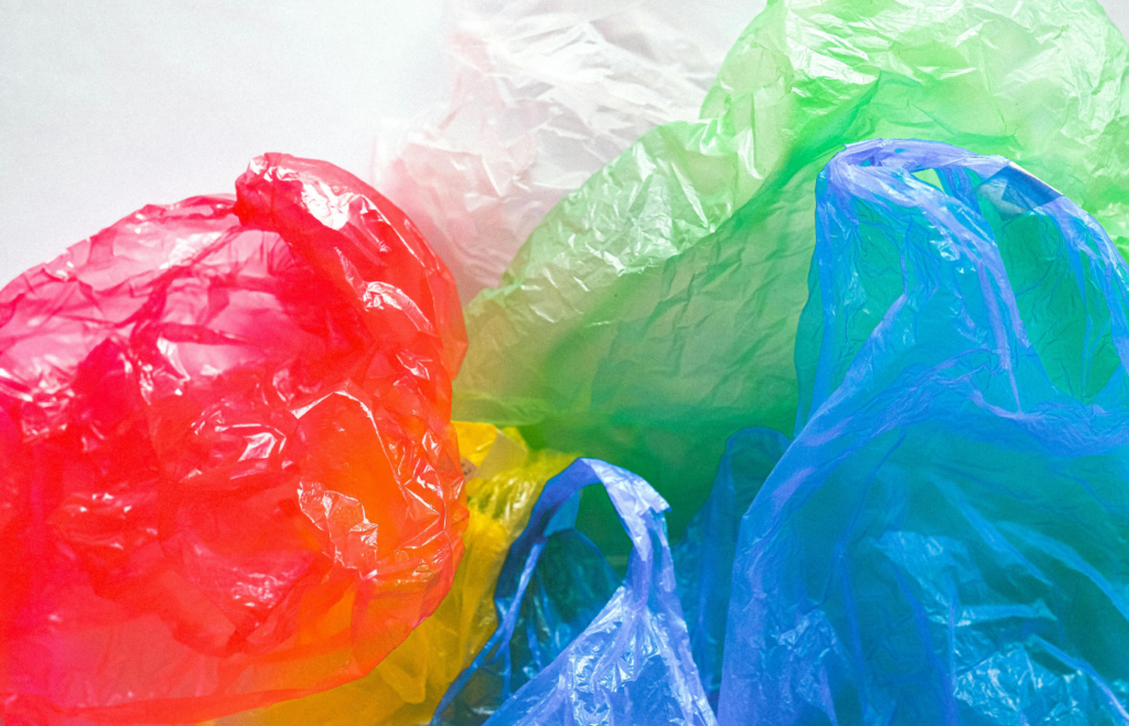 Plastic Bags on the Floor