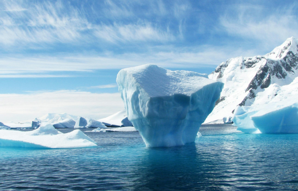 Shrinking arctic sea ice extent