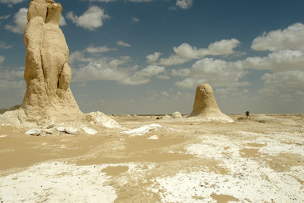 White Desert in Egypt