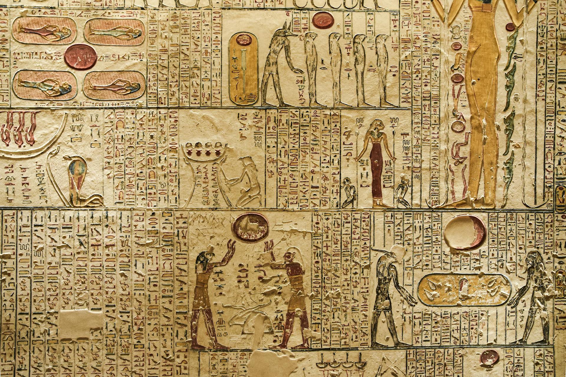 ancient egypt hieroglyphs
