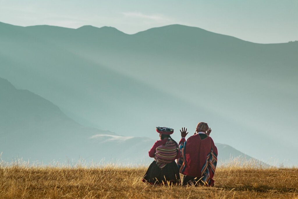 andean culture in the peruvian mountain
