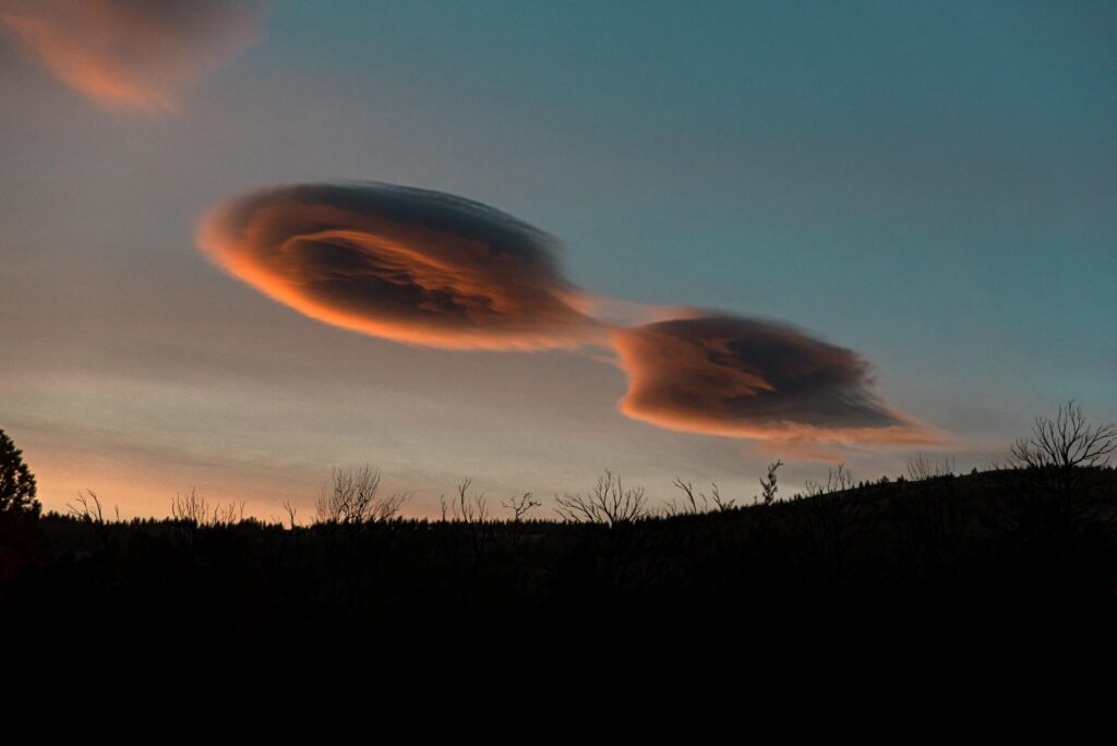 lenticular clouds